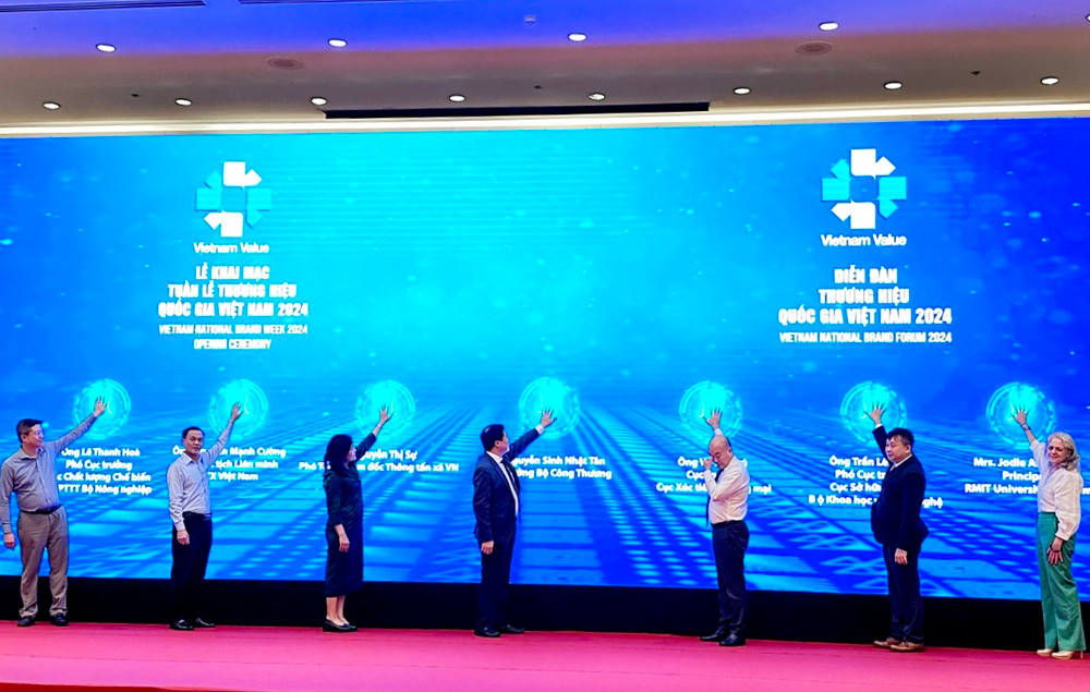 Khai mạc Tuần lễ Thương hiệu Quốc gia Việt Nam năm 2024 - Ảnh 1.