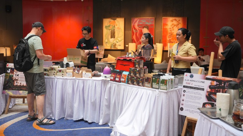 Cà-phê Arabica Sơn La khẳng định vị thế trên thị trường quốc tế - Ảnh 1.