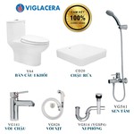 Thiết bị vệ sinh (sứ vệ sinh, sen vòi) Viglacera - Hình 1