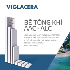 Bê tông khí chưng áp Viglacera