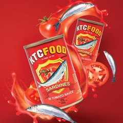 Cá Sardine sốt cà đóng hộp - KTCFOOD