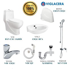 Thiết bị vệ sinh (sứ vệ sinh, sen vòi) Viglacera