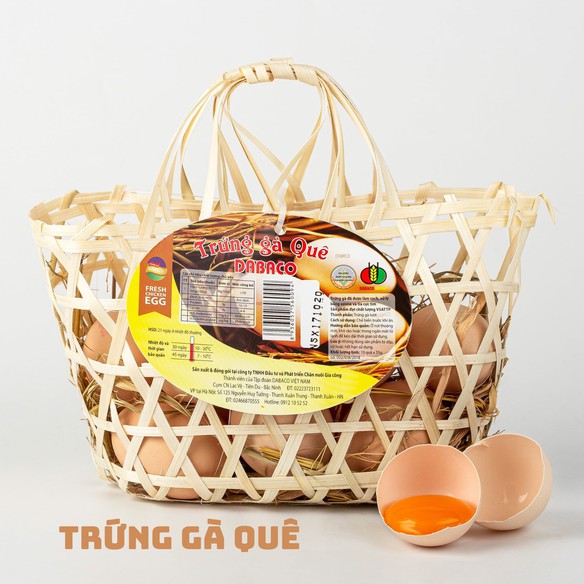 Trứng gà DABACO