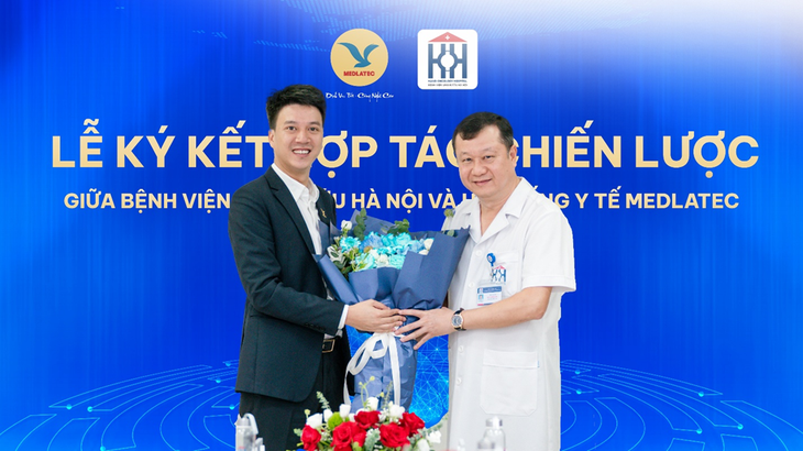 Bệnh viện Ung bướu Hà Nội và Hệ thống Y tế MEDLATEC ký kết hợp tác chiến lược - Ảnh 5.