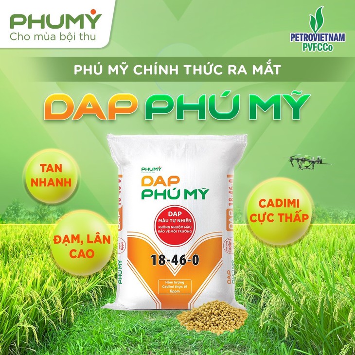PVFCCo – Phú Mỹ chính thức ra mắt DAP Phú Mỹ, mở rộng danh mục sản phẩm và cung ứng nguồn phân bón chất lượng cao cho thị trường - Ảnh 2.