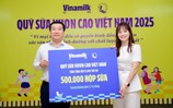 Vinamilk launches Vietnam Rising Milk Fund 2025 on the occasion of the 50th anniversary of national reunification