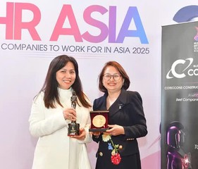 Coteccons nhận “cú đúp” danh hiệu tại HR Asia Awards 2025